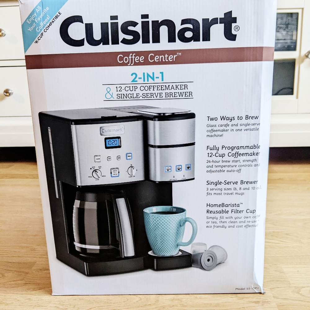 Cuisinart SS-15 2 in 1 coffee maker